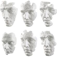 Self-Portrait-White Mask Wall Décor