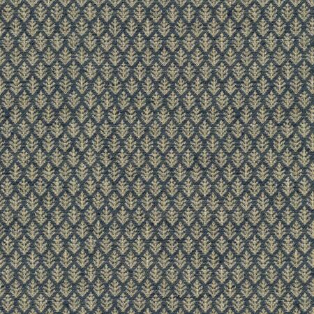 SHERWOOD/NAVY - Upholstery Only Fabric Suitable For Upholstery And Pillows Only.   - Spring