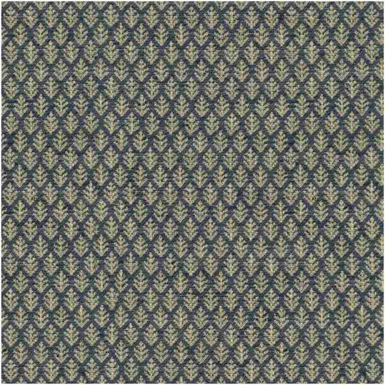 SHERWOOD/NAVY - Upholstery Only Fabric Suitable For Upholstery And Pillows Only.   - Spring