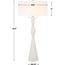 Sharma-Ivory Stone Table Lamp