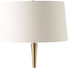 Shino-Antique Brass Floor Lamp