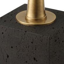 Shino-Antique Brass Floor Lamp