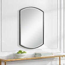Shield-Shield Shaped Iron Mirror
