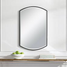 Shield-Shield Shaped Iron Mirror