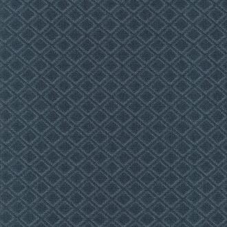 SHECKER/NAVY - Upholstery Only Fabric Suitable For Upholstery And Pillows Only.   - Farmers Branch