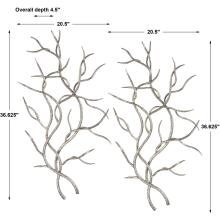 Silver Branches-Wall Art