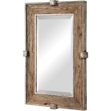 Siringo-Weathered Wood Mirror