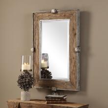 Siringo-Weathered Wood Mirror