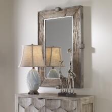 Siringo-Weathered Wood Mirror