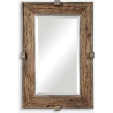 Siringo-Weathered Wood Mirror