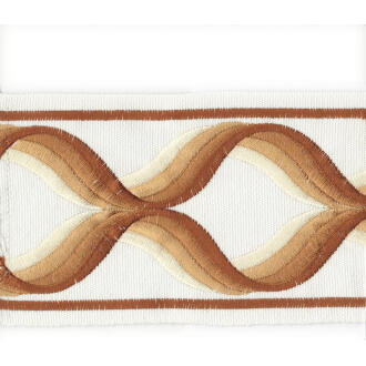 Sinuous Tape/Gold - Tape Trim - Dallas