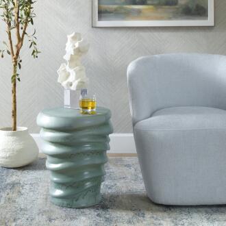 Uttermost Skye Modern Garden Stool
