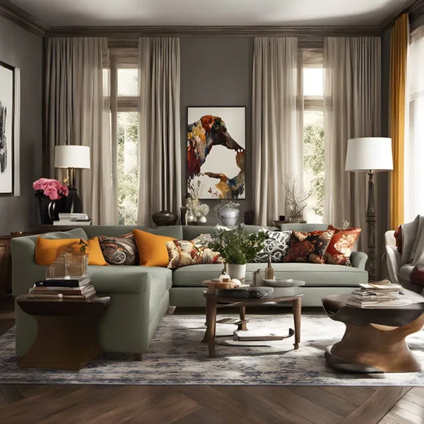 Small Space Decorating with Bold Prints and Patterns Hebron Fabric Store jpg
