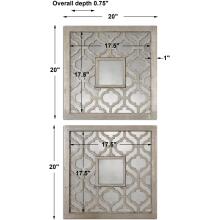 Sorbolo-Antique Silver Mirrors