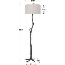 Spruce-Rustic Floor Lamp
