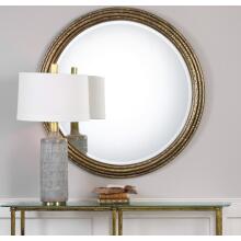 Spera-Round Gold Mirror