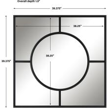 Spurgeon-Square Window Mirror