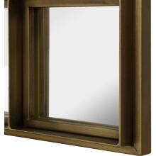 Spurgeon-Gold Window Mirror