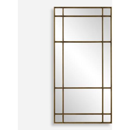 Spurgeon-Gold Window Mirror