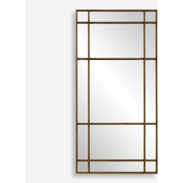 Spurgeon-Gold Window Mirror