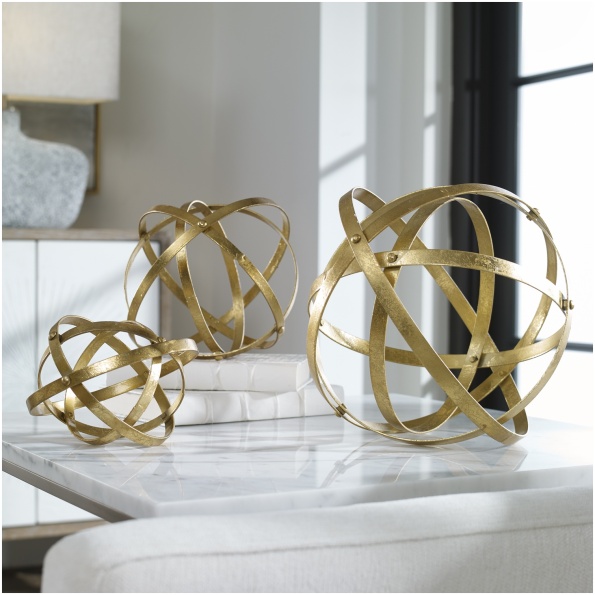 Uttermost Stetson Gold Spheres