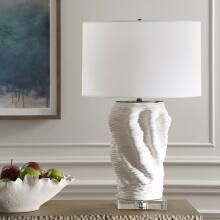 Stratified-White Table Lamp
