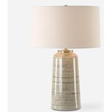 Strata-Tan Glaze Table Lamp