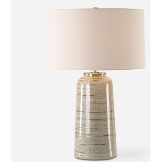 Strata-Tan Glaze Table Lamp