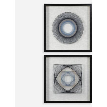 String Duet-Geometric Wall Art