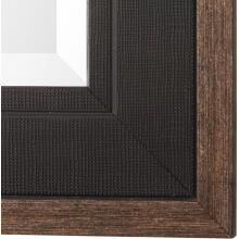 Staveley-Rustic Black Mirror