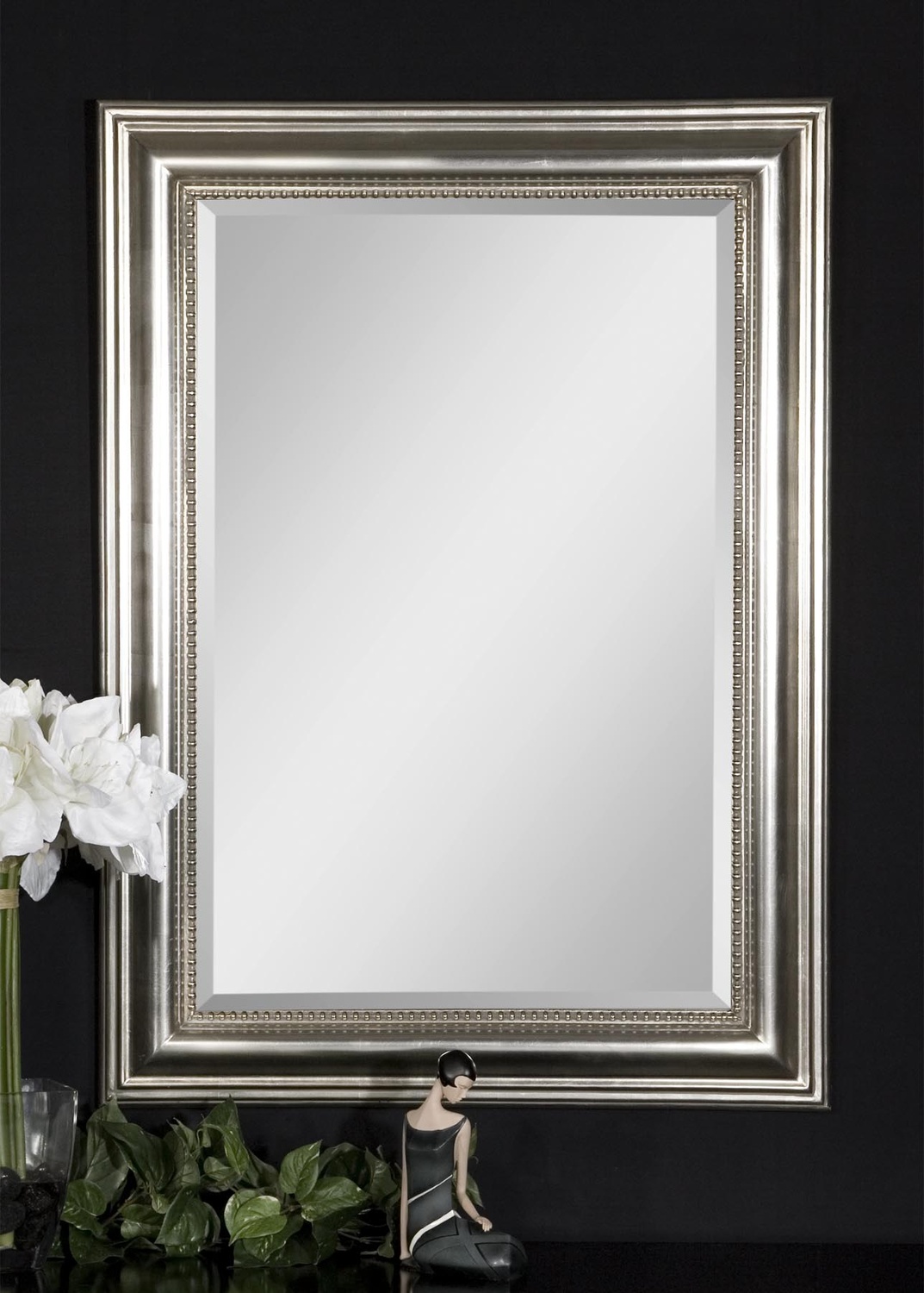 Stuart Silver-Silver Vanity Mirrors