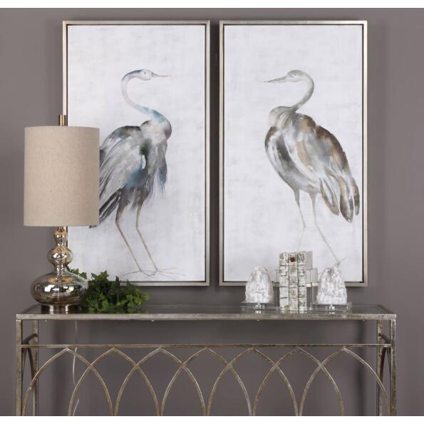 Uttermost Summer Birds Framed Art S/2