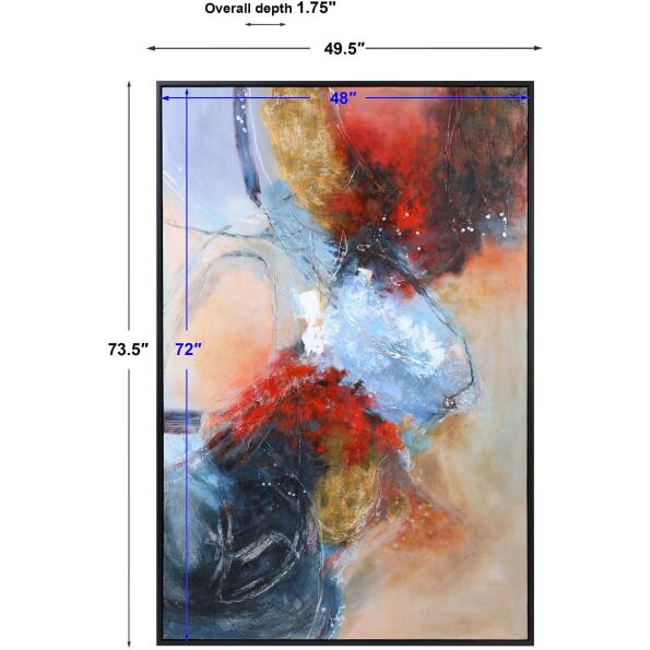 Summer Sunset Abstract Art