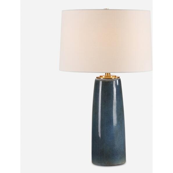 Submerged-Deep Blue Table Lamp