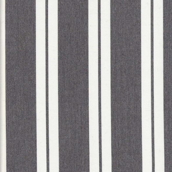 Sun Cabana/Steel - Outdoor Fabric Suitable For Drapery