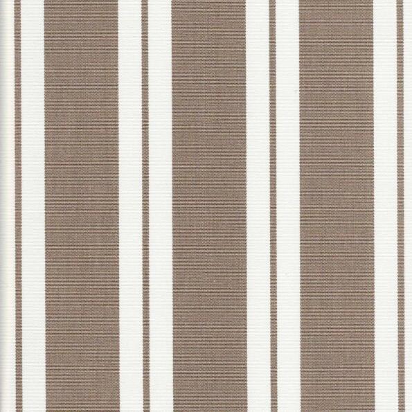 Sun Cabana/Taupe - Outdoor Fabric Suitable For Drapery