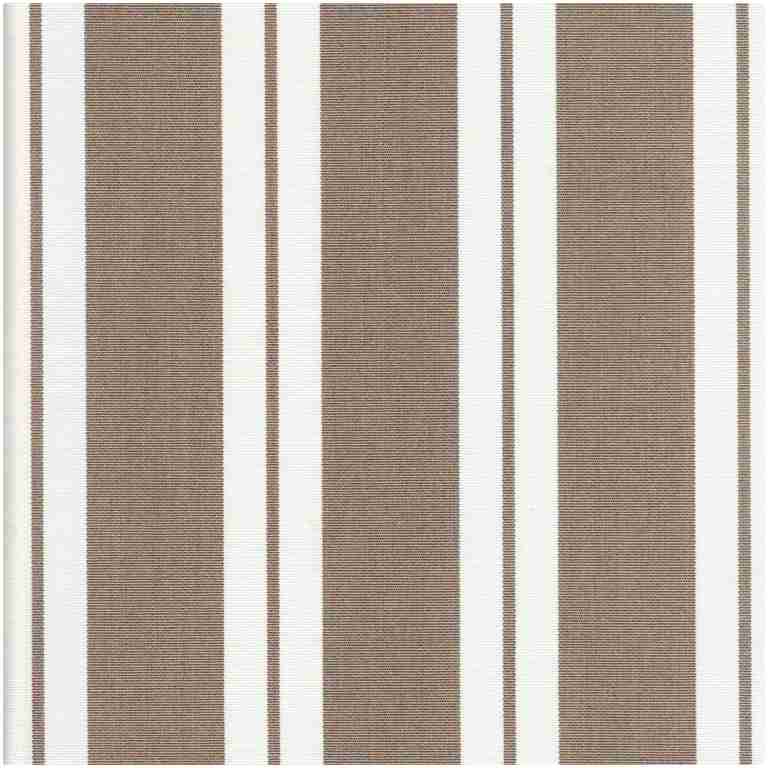 Sun Cabana/Taupe - Outdoor Fabric Suitable For Drapery