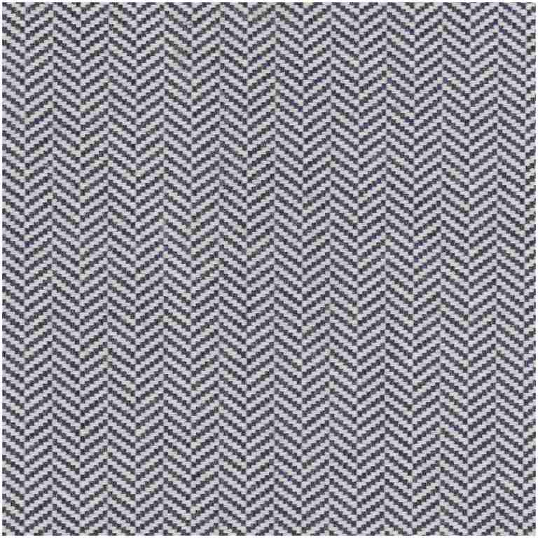 Sun Herringbone/Denim - Outdoor Fabric Suitable For Drapery