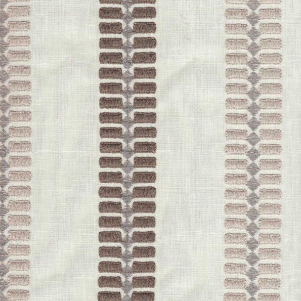 Sw-Emblin/Taupe - Multi Purpose Fabric Suitable For Drapery