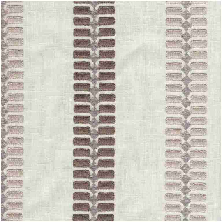 Sw-Emblin/Taupe - Multi Purpose Fabric Suitable For Drapery