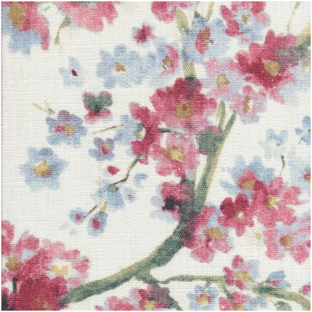 SW-HERI/ROSE - Prints Fabric Suitable For Drapery