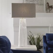 Sycamore-White Table Lamp