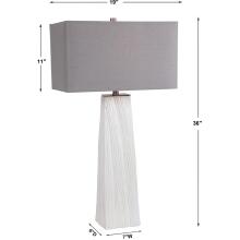 Sycamore-White Table Lamp