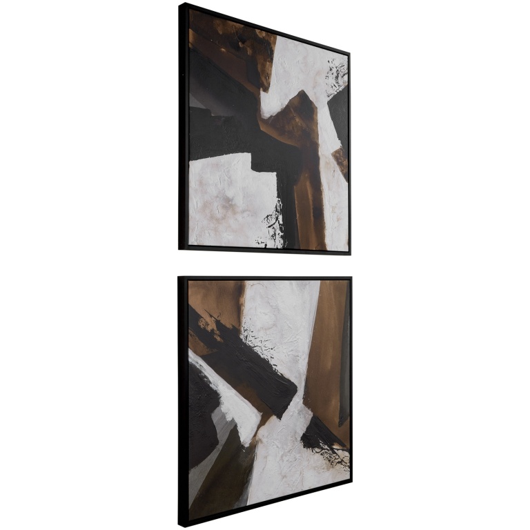 Tactile Inspiration Framed Abstract Art