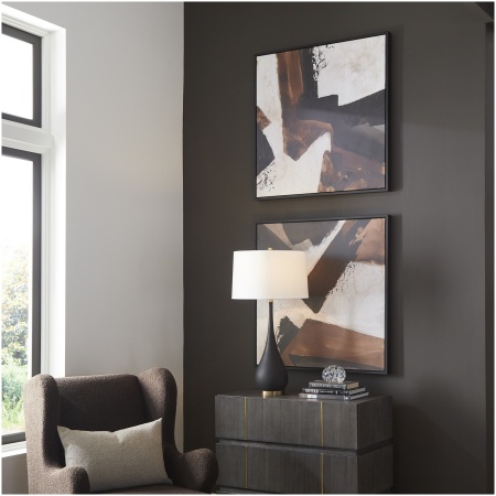 Uttermost Tactile Inspiration Framed Abstract Art