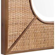 Tahiti-Rectangular Rattan Mirror