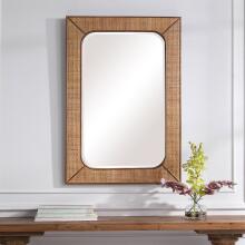 Tahiti-Rectangular Rattan Mirror