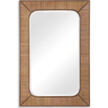 Tahiti-Rectangular Rattan Mirror