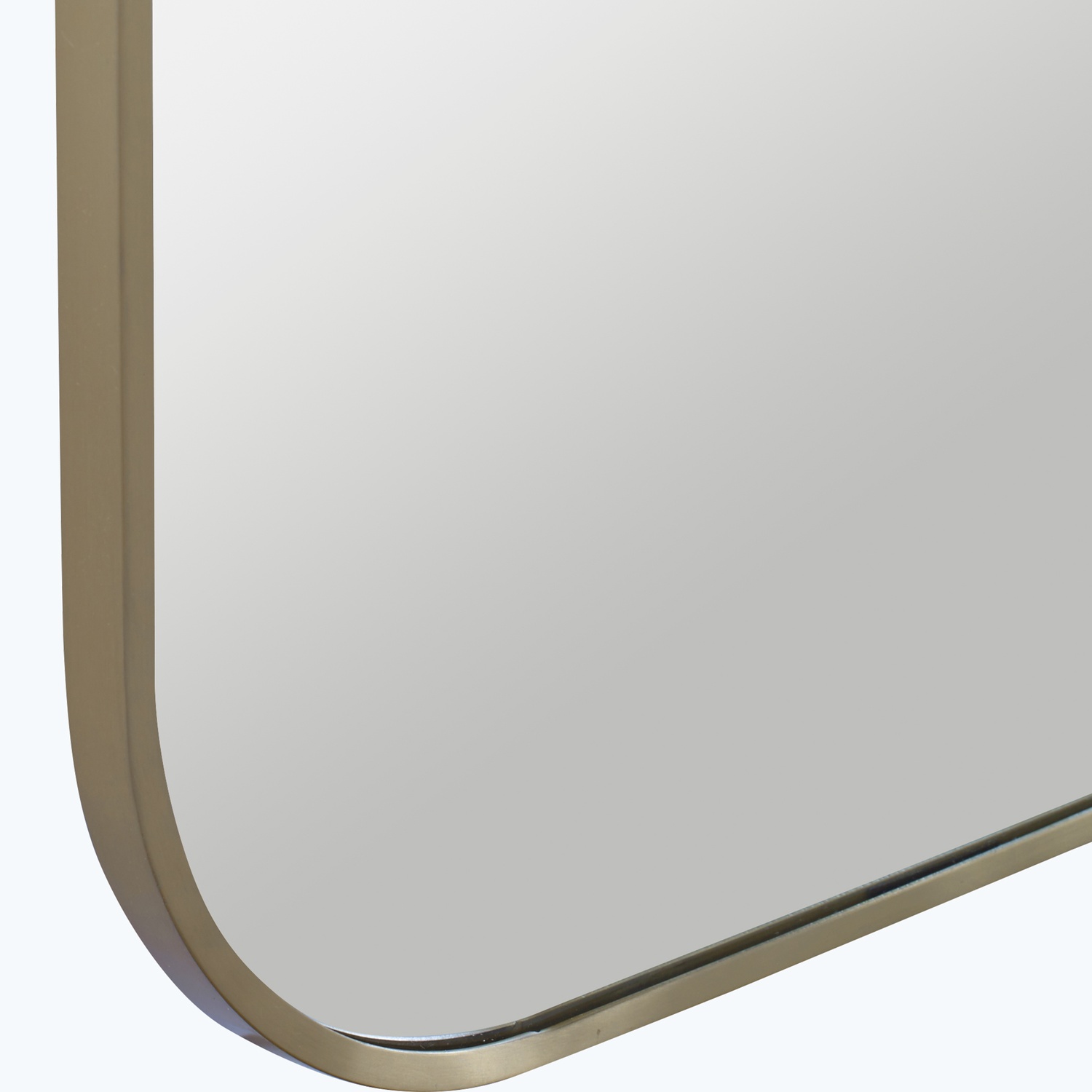 Taft-Plated Brass Mirror