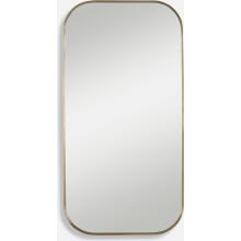 Taft-Plated Brass Mirror
